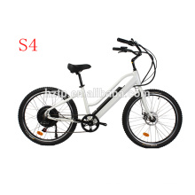 Popular style fat e bike hidden battery electric beach cruiser electric bikes 2018